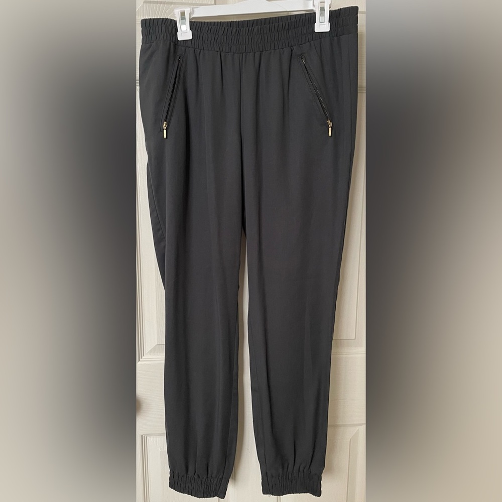 INC International Concepts 10 Jogger Dress Pants with Zip-up Pockets